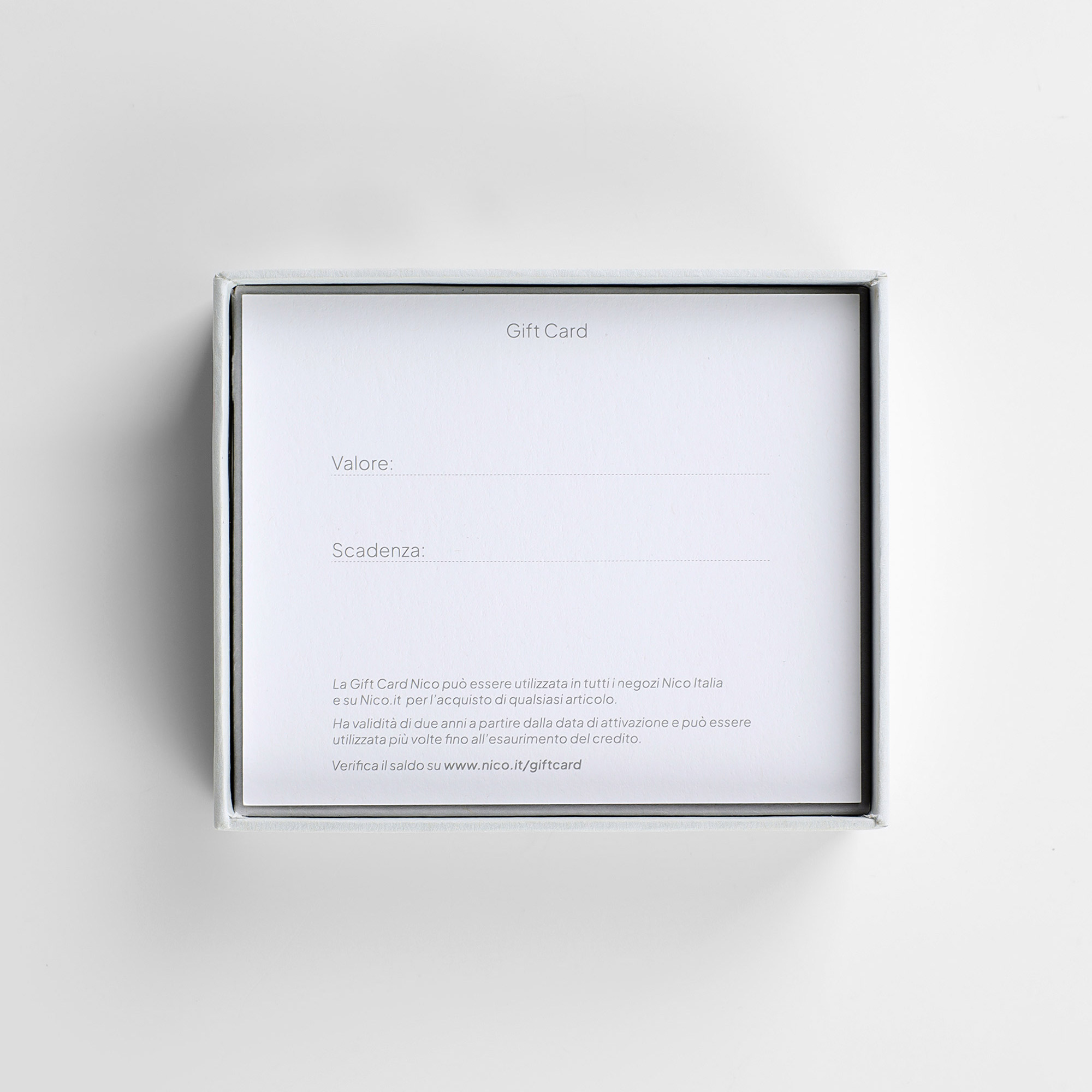 immagine gift card fisica 3